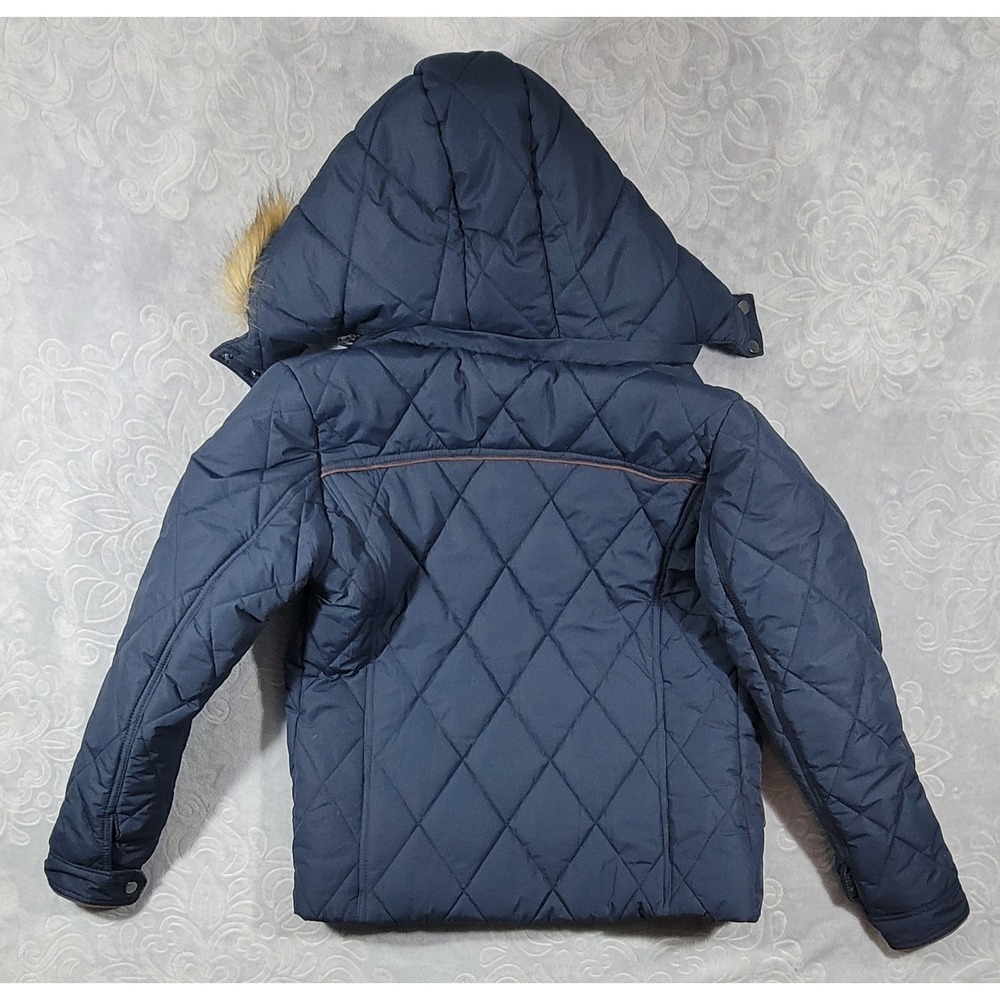 Wantdo Women's Warm Winter Coat Quilted Jacket Insulated Jacket with Fur Hood - Picture 2 of 9
